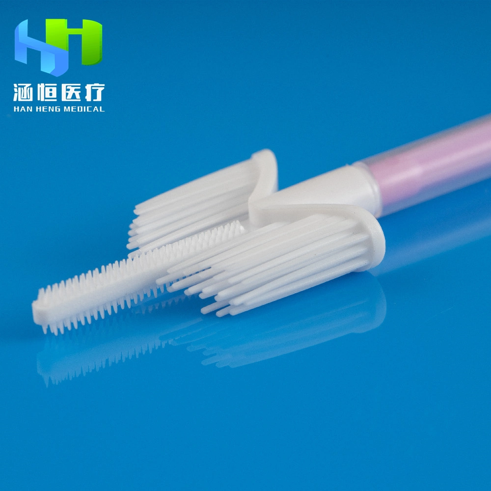 Disposable Sterile Female Woman Tct Lct Test Pap Smear Cervical Brush Cytology Brush Cervix Brush with CE