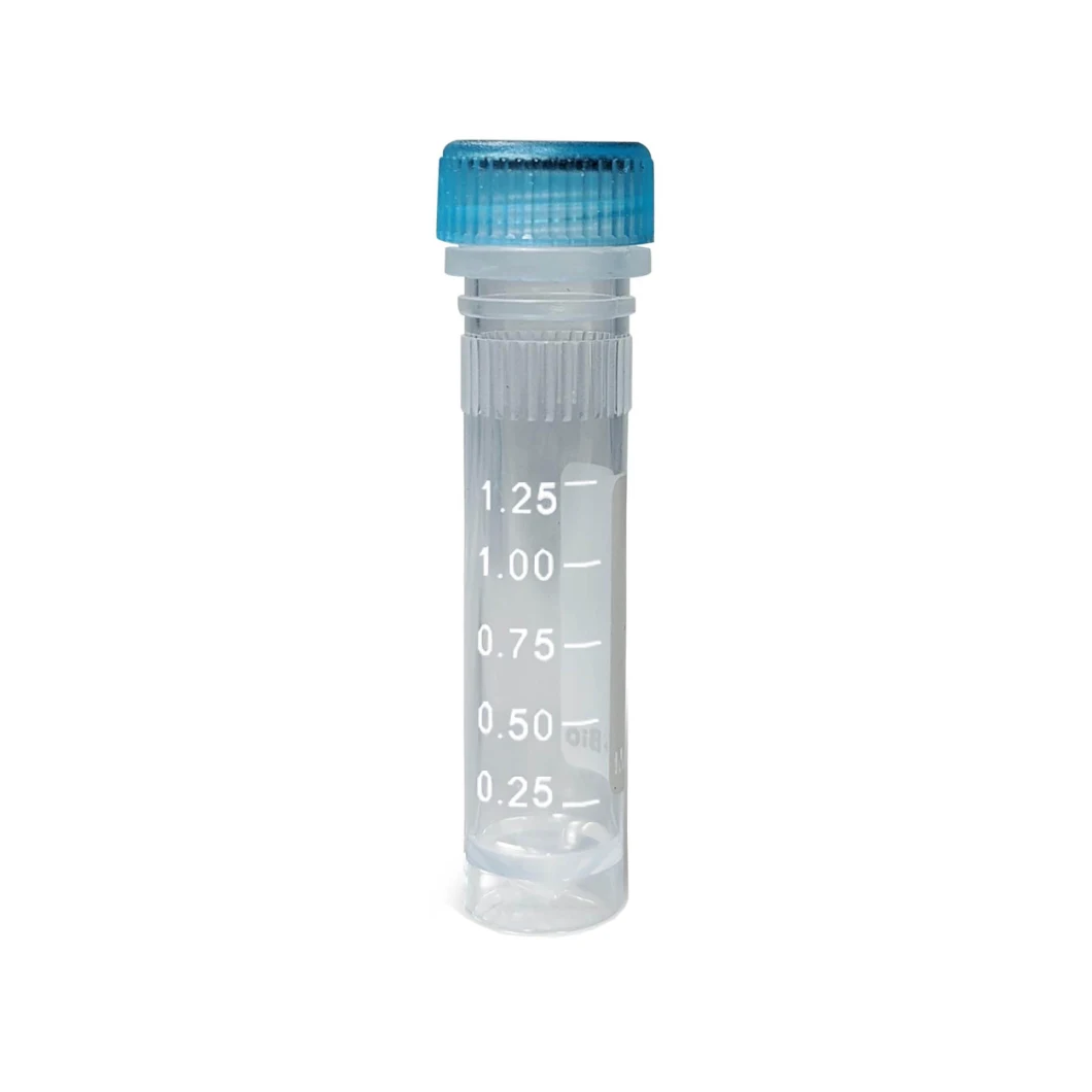 Plastic Lab 1.8ml 2ml Freezing Cryogenic Cryo Vials Tube Cryovial