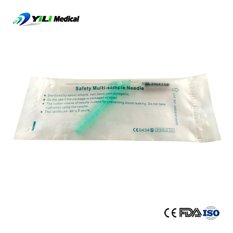 Medical Sterile Multi Sample Blood Collection Needle with CE ISO