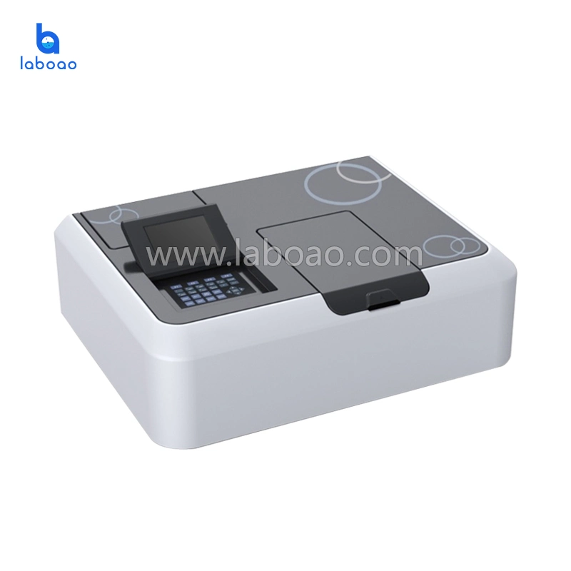 Double Beam UV Vis Spectrophotometer with PC Analysis Software