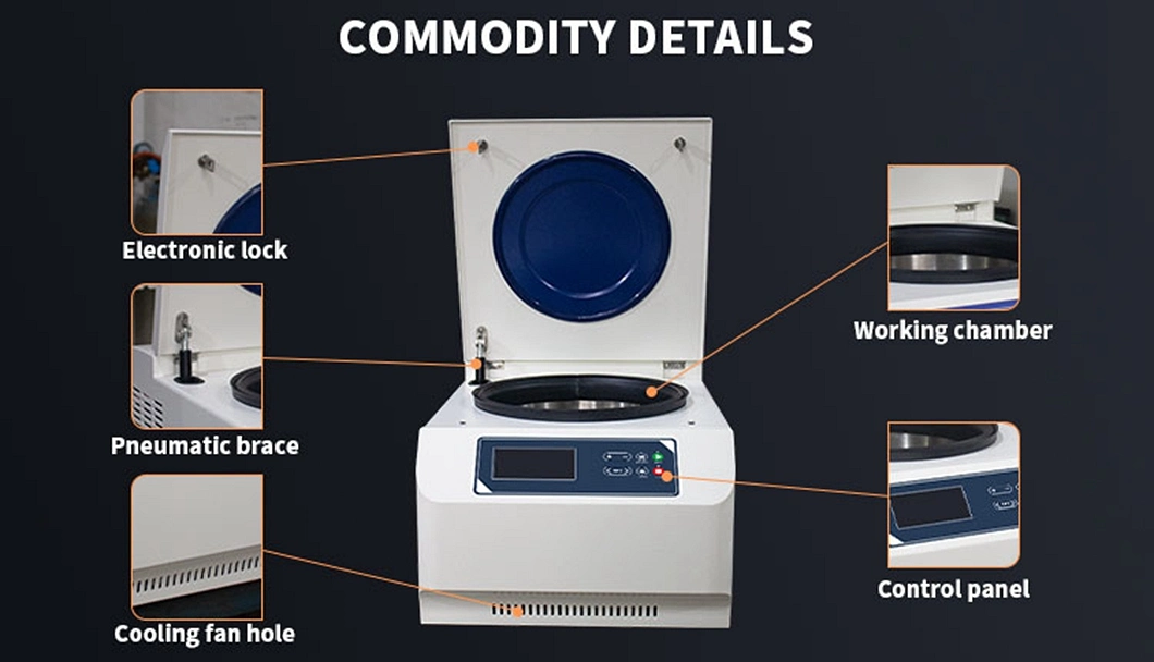 Samy Table Top Low Speed Prp Angle 5ml 10ml 15ml 50ml Rotor Tube Centrifuge and Refrigerated Medical Centrifuge for Laboratory and Hospital